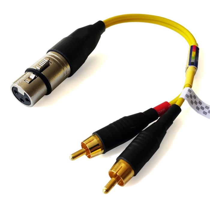 Adaptador XLR (macho ou fêmea) + 2 RCA (macho ou femea) (0)