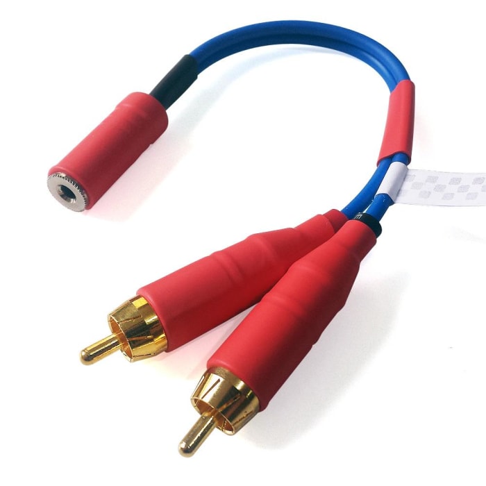 Adaptador Jack P2 (J2 fêmea) + 2 Rca (Macho) Estéreo (0)