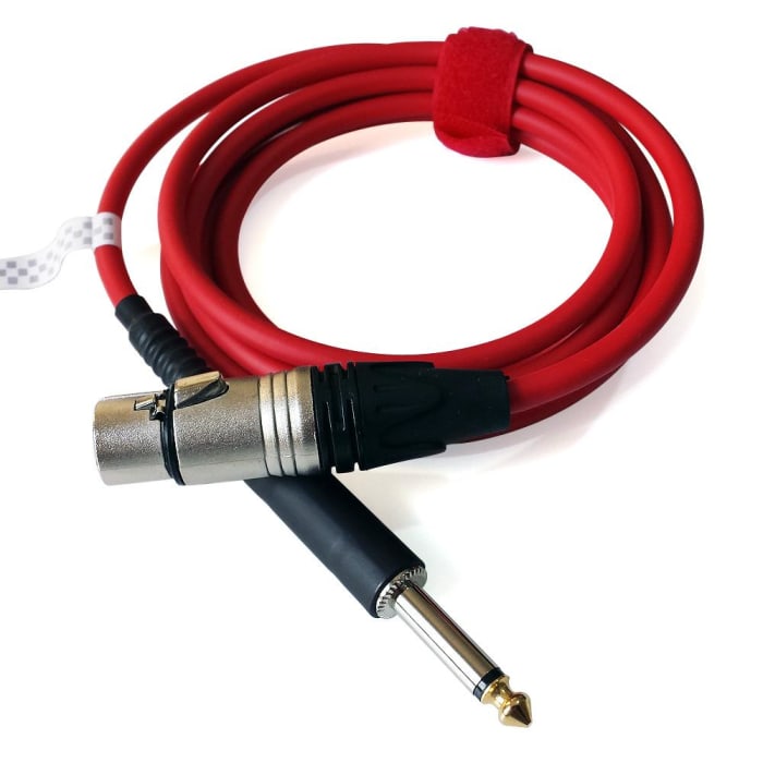 Cabo P10 + XLR macho ou fêmea Profissional (0)