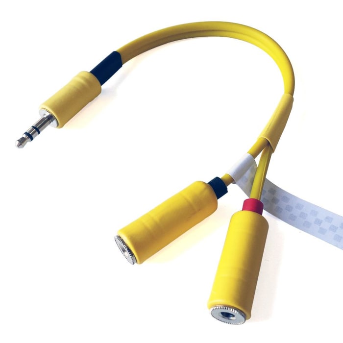 Adaptador / Divisor P2 + 2 Jack P2 (J2 fêmea) Estéreo (0)