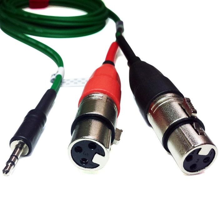 Cabo 2XLR (TBlack) Macho ou Fêmea + P2 estereo Profissional (0)